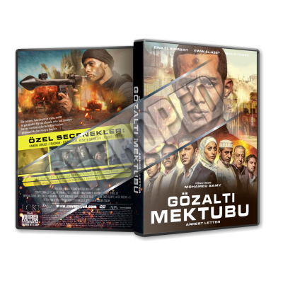 Gözaltı Mektubu - Arrest Letter 2017 Türkçe Dvd Cover Tasarımı